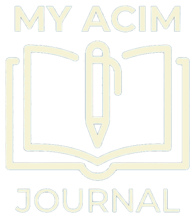My ACIM Journal - Journal book with pen